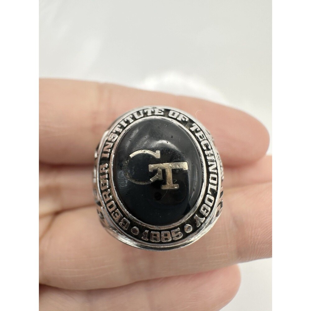 Untested Metal Georgia Technology Class Ring Size 8 Marked BAL CEL